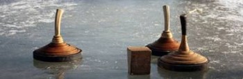 Eisstöckln auf Natureis